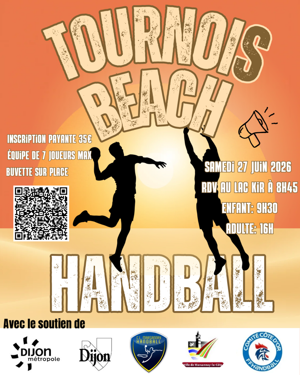 Tournoi Beach Handball 2026 !