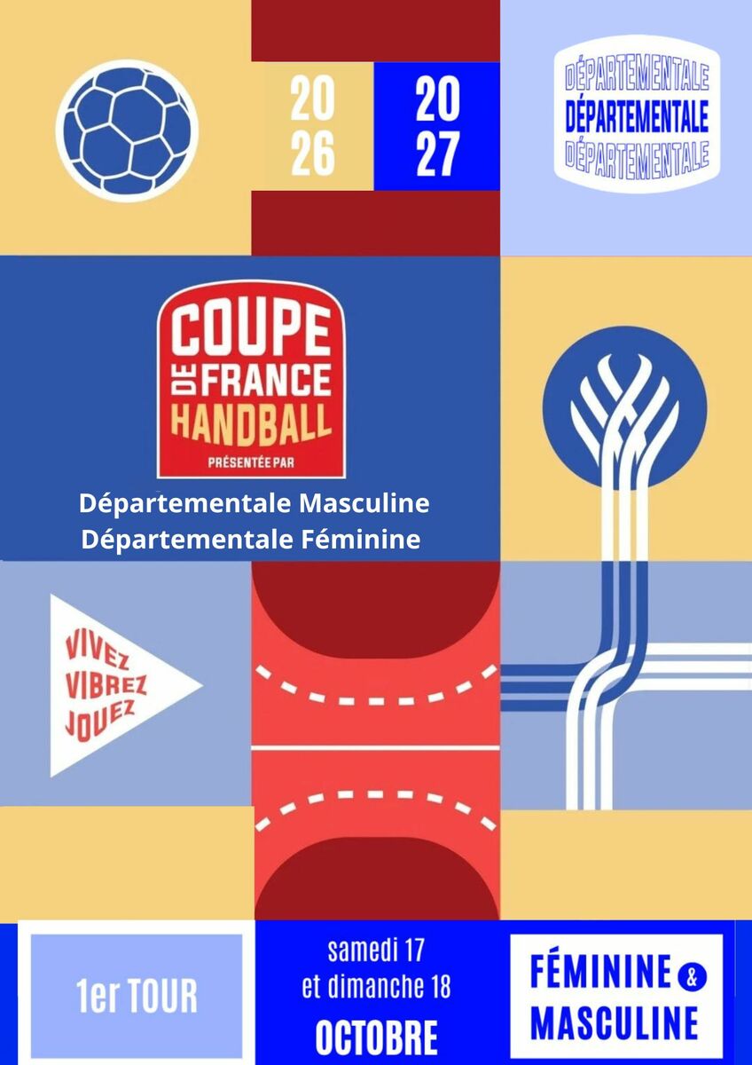 Coupe de France FÉMININE & MASCULINE Départementale