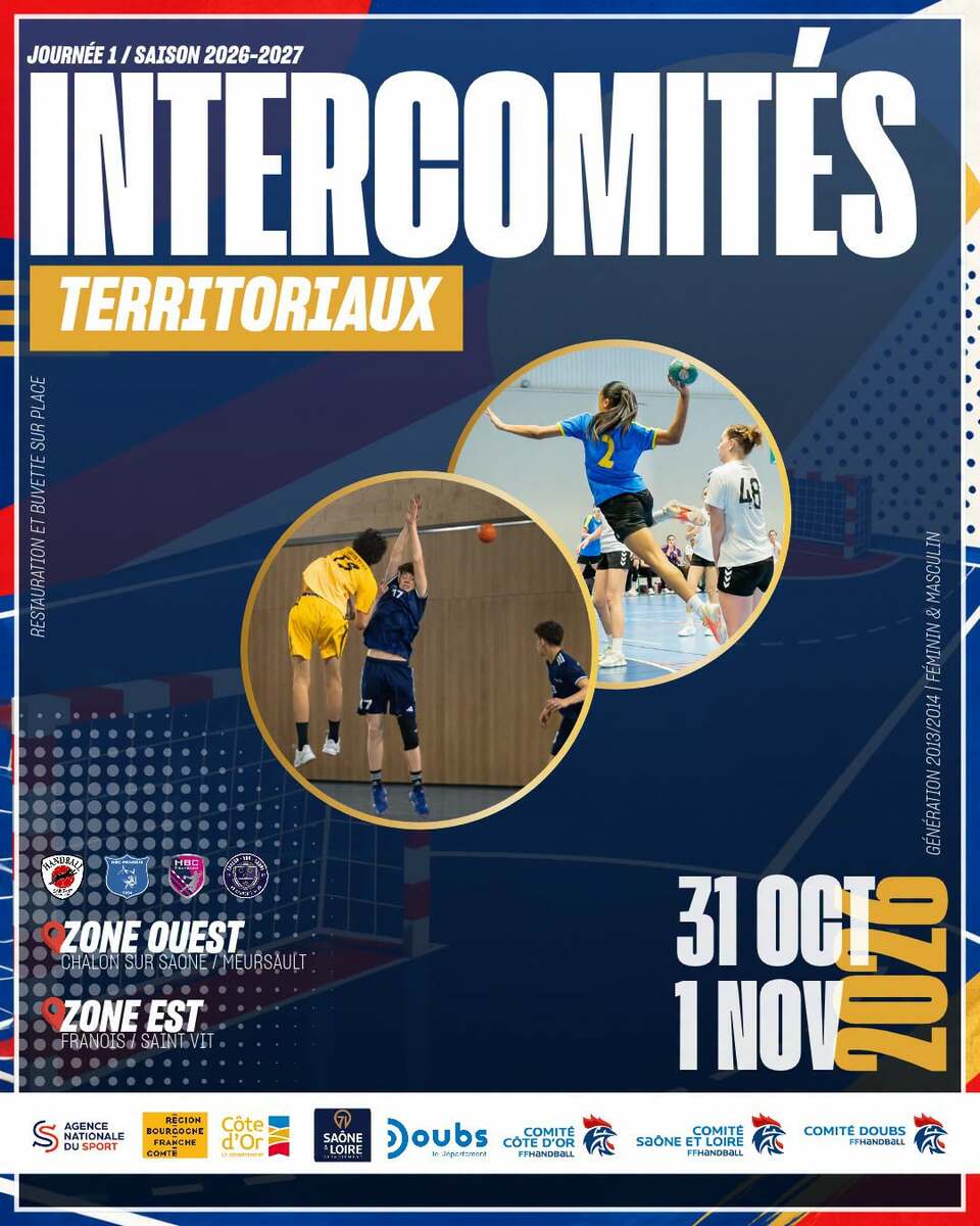 1er TOUR INTERCOMITES REGIONAUX 2026