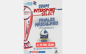 Finales Coupe de Côte-d'Or Masculin Intersport-Select