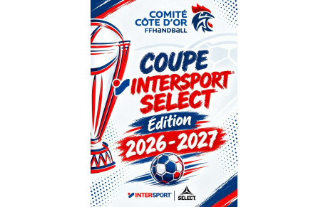 COUPE INTERSPORT/SELECT 📢  Edition 2026-2027