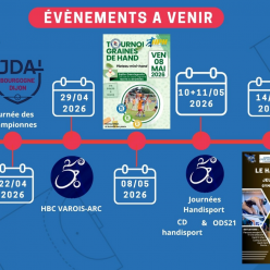 Prochains évènements comité 21
