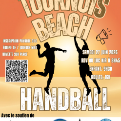 Tournoi Beach Handball 2026 !