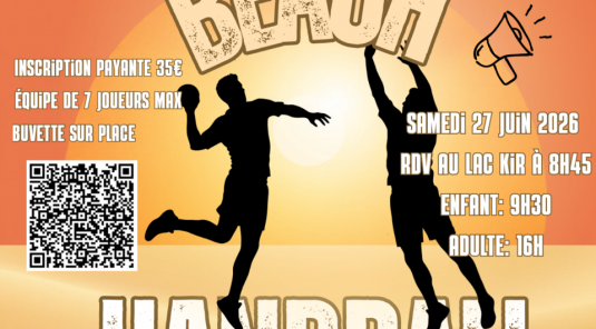 Tournoi Beach Handball 2026 !